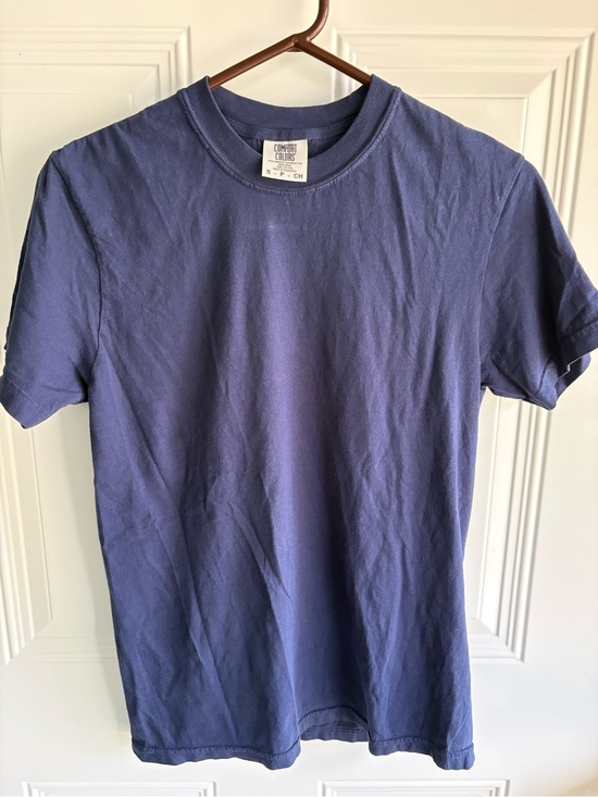 Comfort Colors Other - Comfort Colors Washed Indigo Short-Sleeve Crew Tee